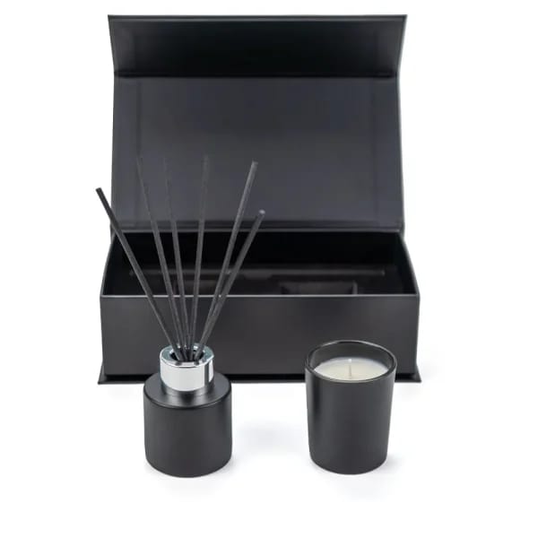 Scented Candle and Aroma Reed Diffuser Gift Set