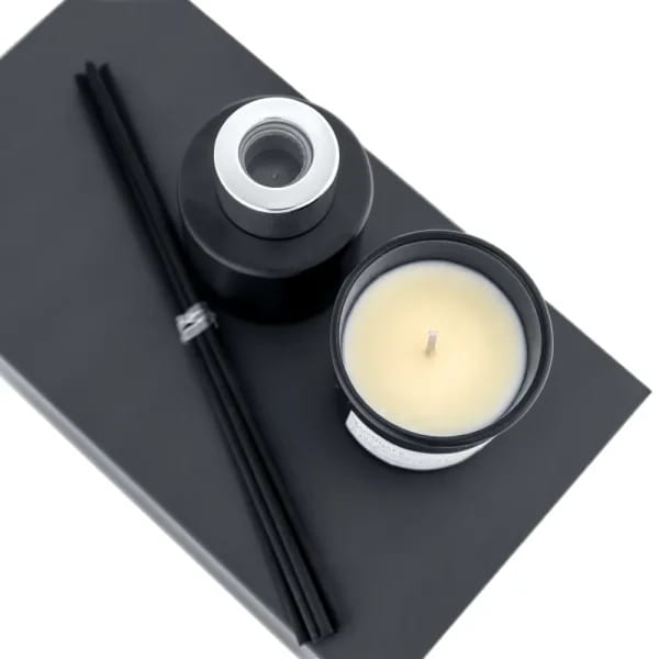 Scented Candle and Aroma Reed Diffuser Gift Set