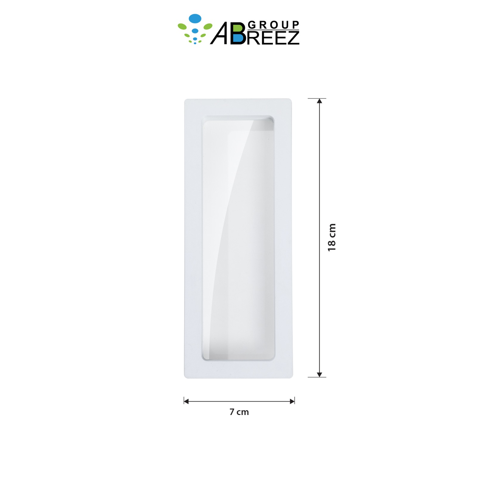 Transparent Magnifying Display Box – White