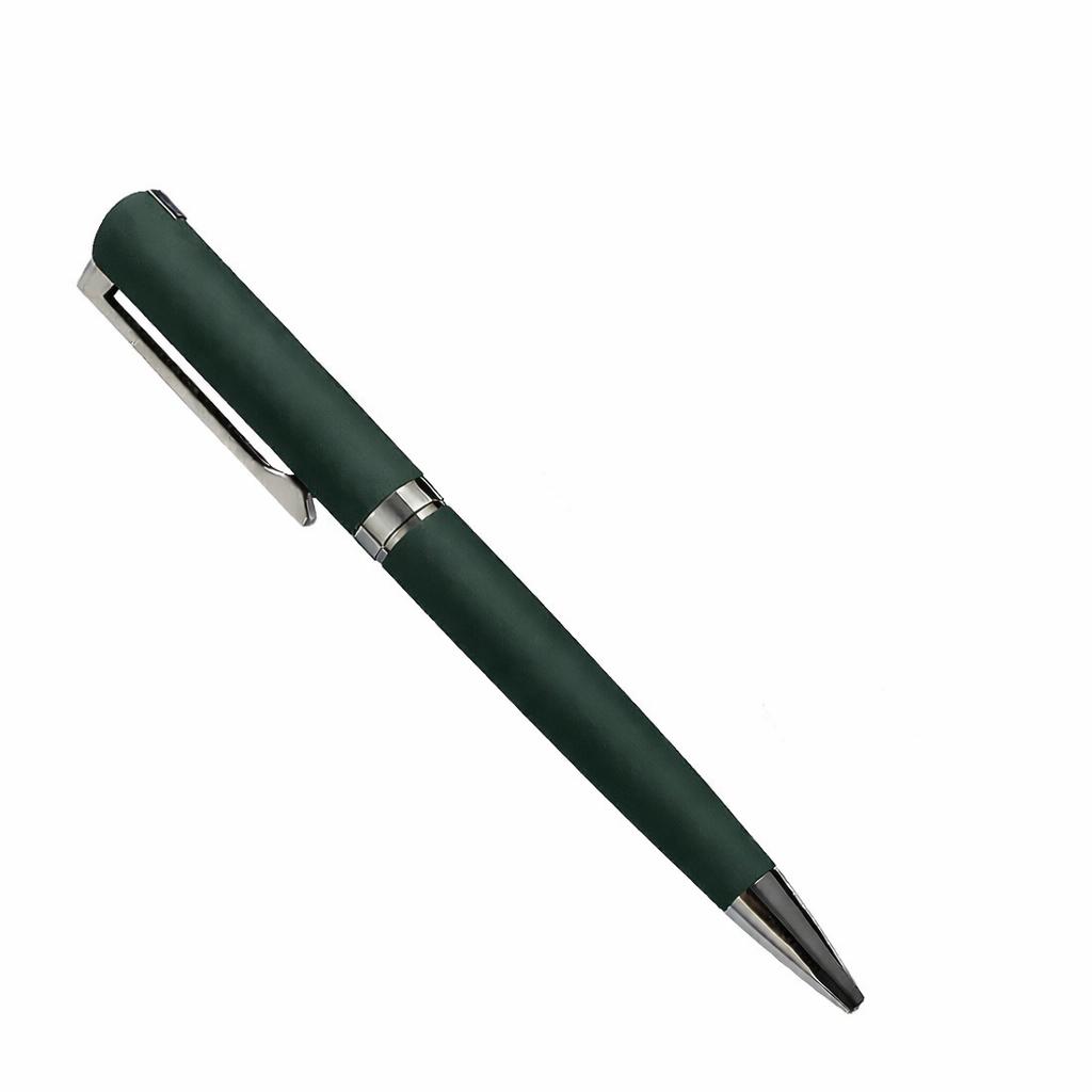 Soft Rubber Pen with Metallic Pen Finish0