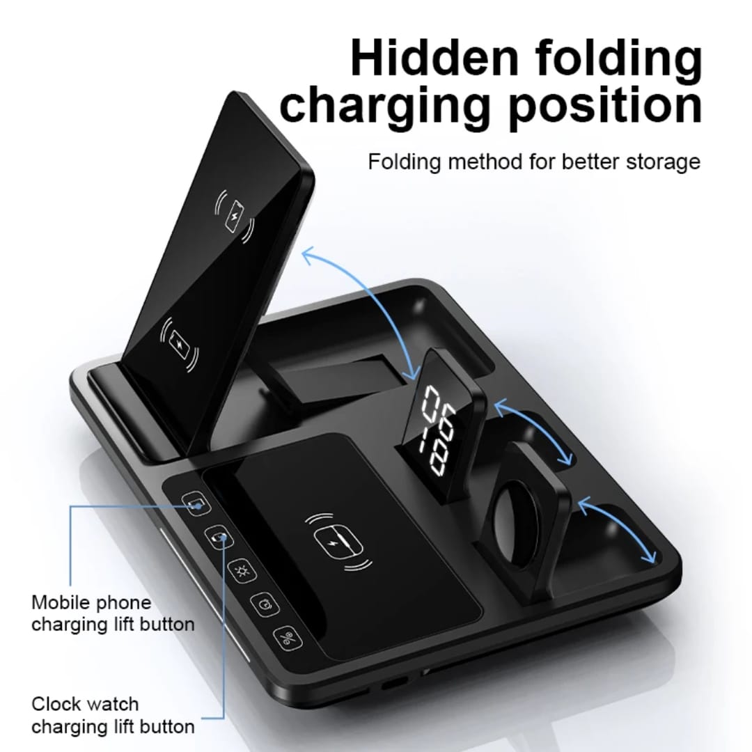 A 4-in-1 Wireless Charging Station