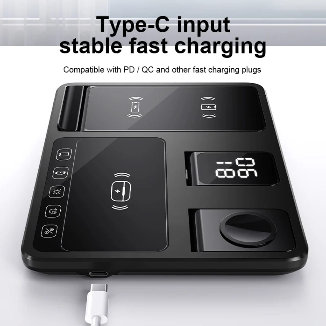 A 4-in-1 Wireless Charging Station