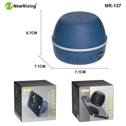 NewRixing NR-137 mini magnetic Bluetooth speaker