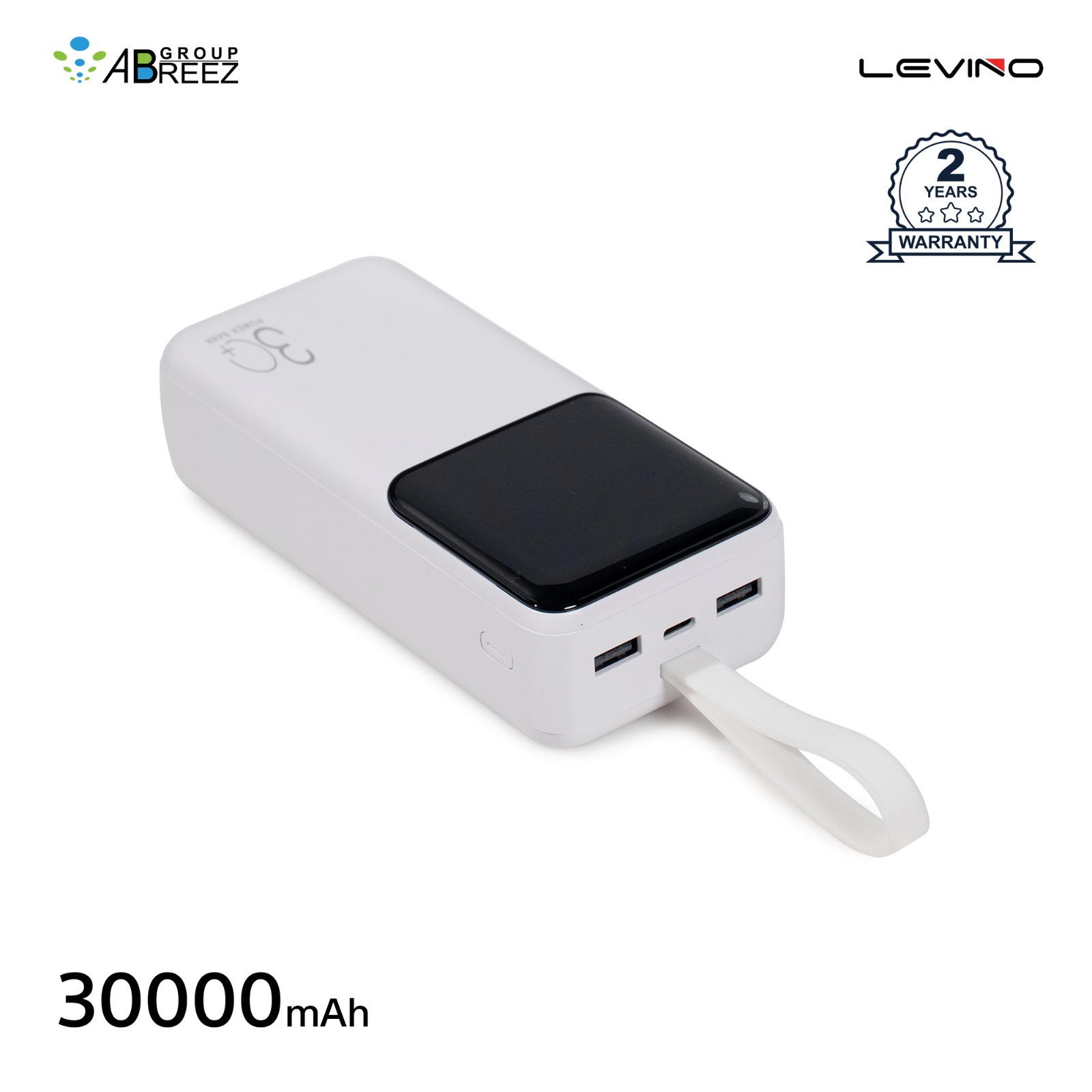 Levino power bank a 30000mAh capacity
