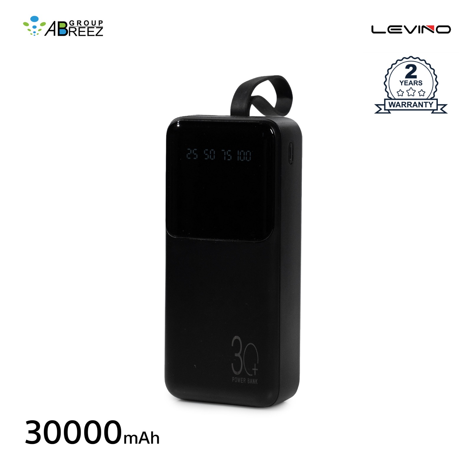 Levino power bank a 30000mAh capacity