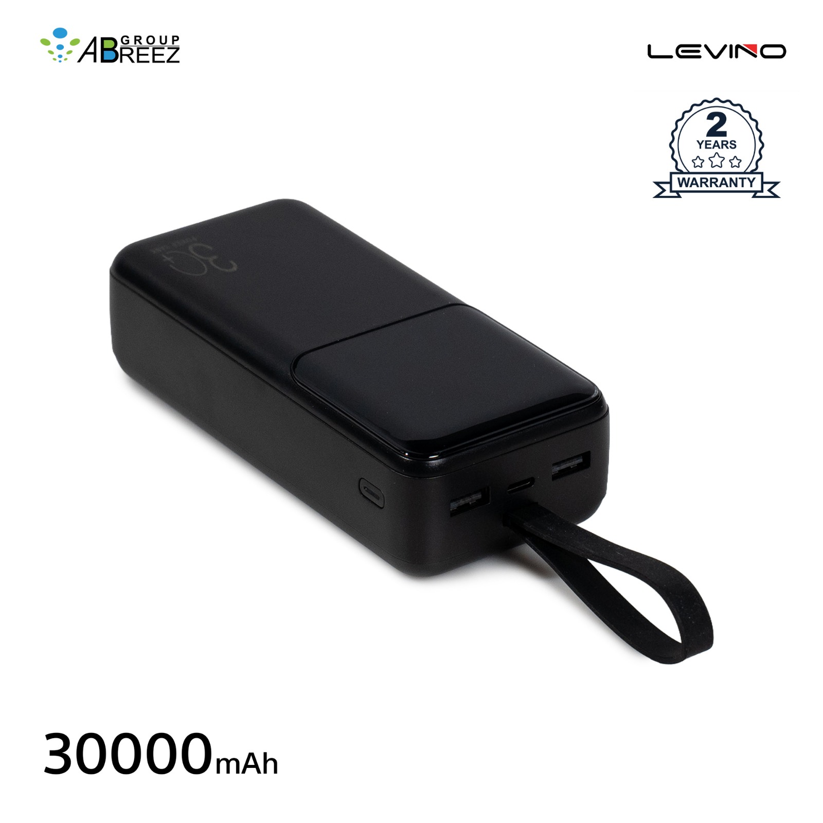 Levino power bank a 30000mAh capacity