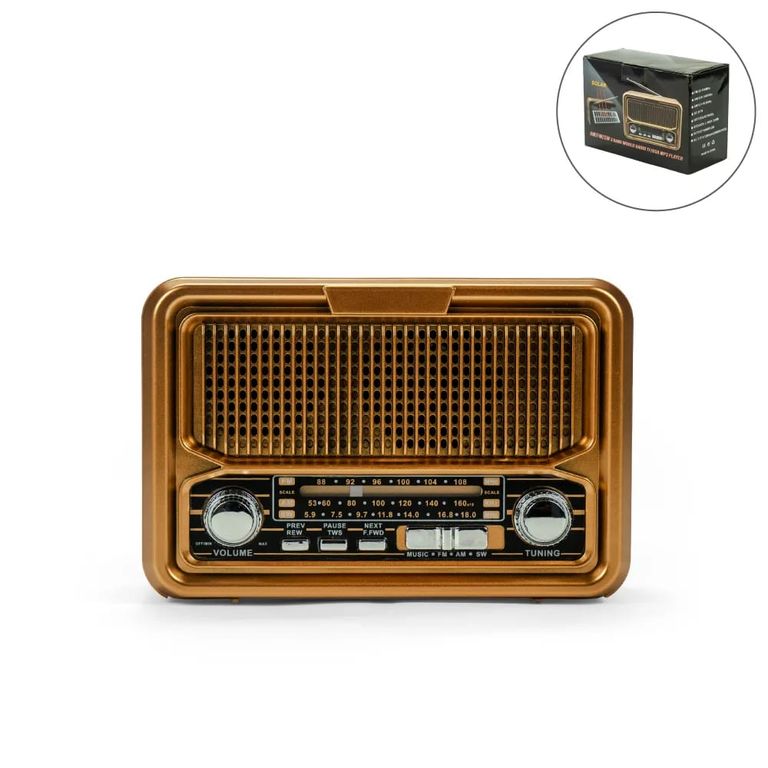 Vintage-style Portable Speaker That Combines Retro