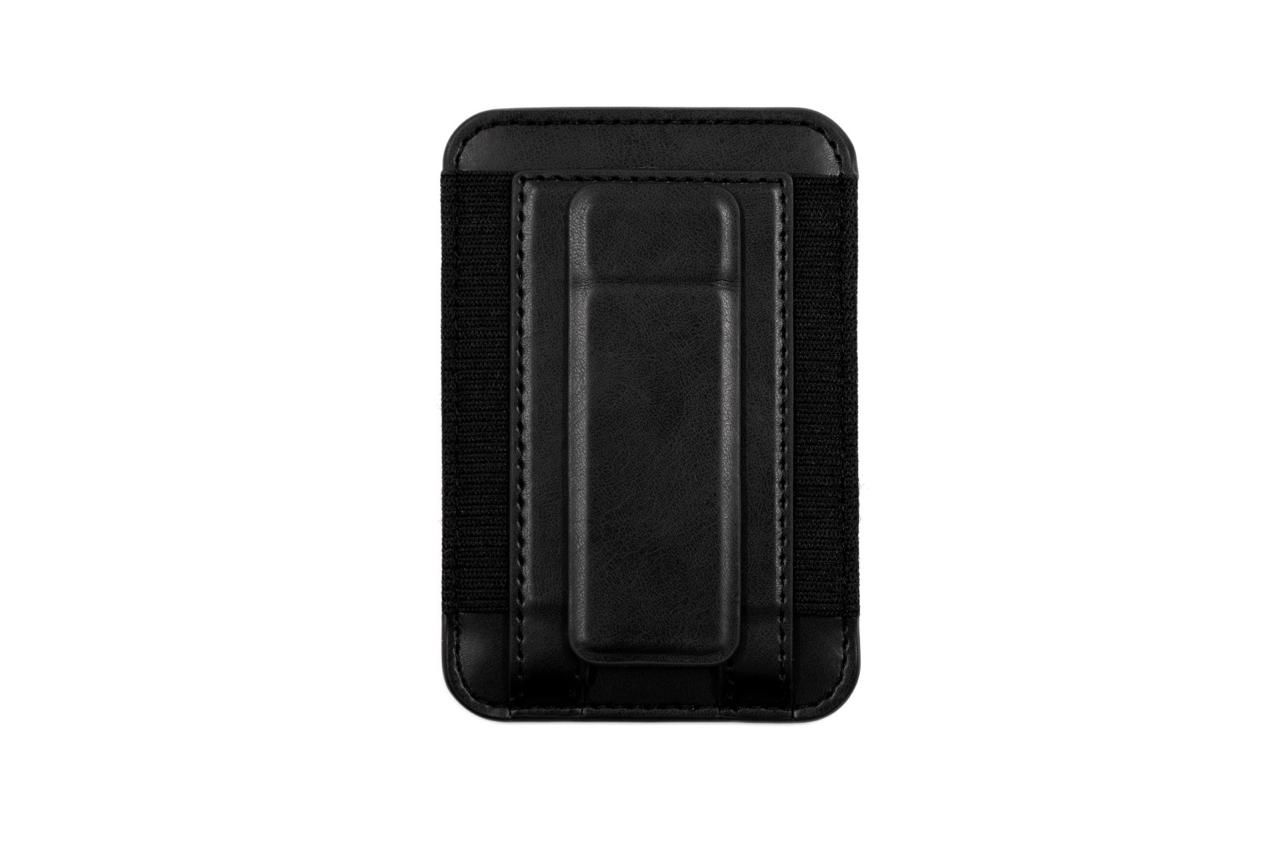 Product Is a Magnetic Wallet Card Holder Designed to Attach