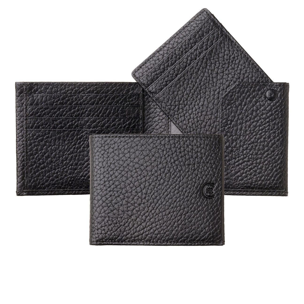 Cerruti 1881 accessory set includes a leather wallet