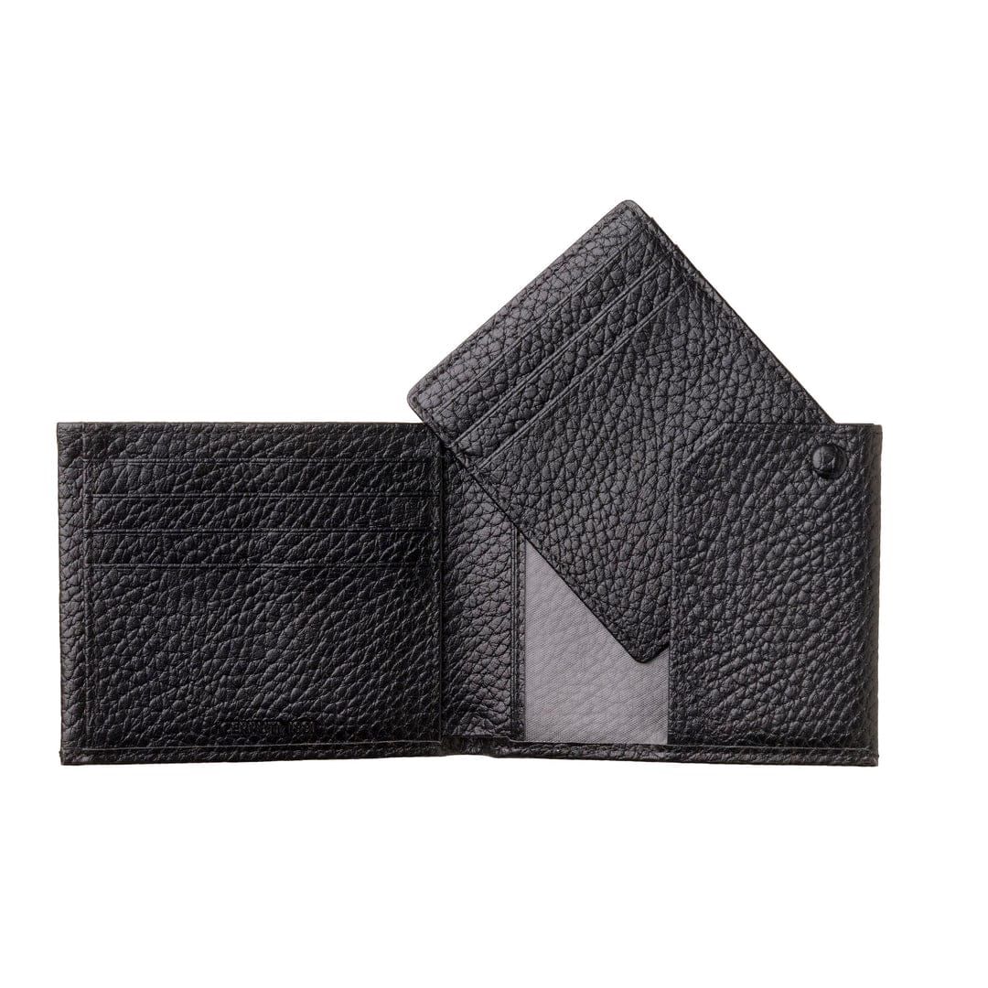 A Fold-over Card Holder and Money Wallet Combination
