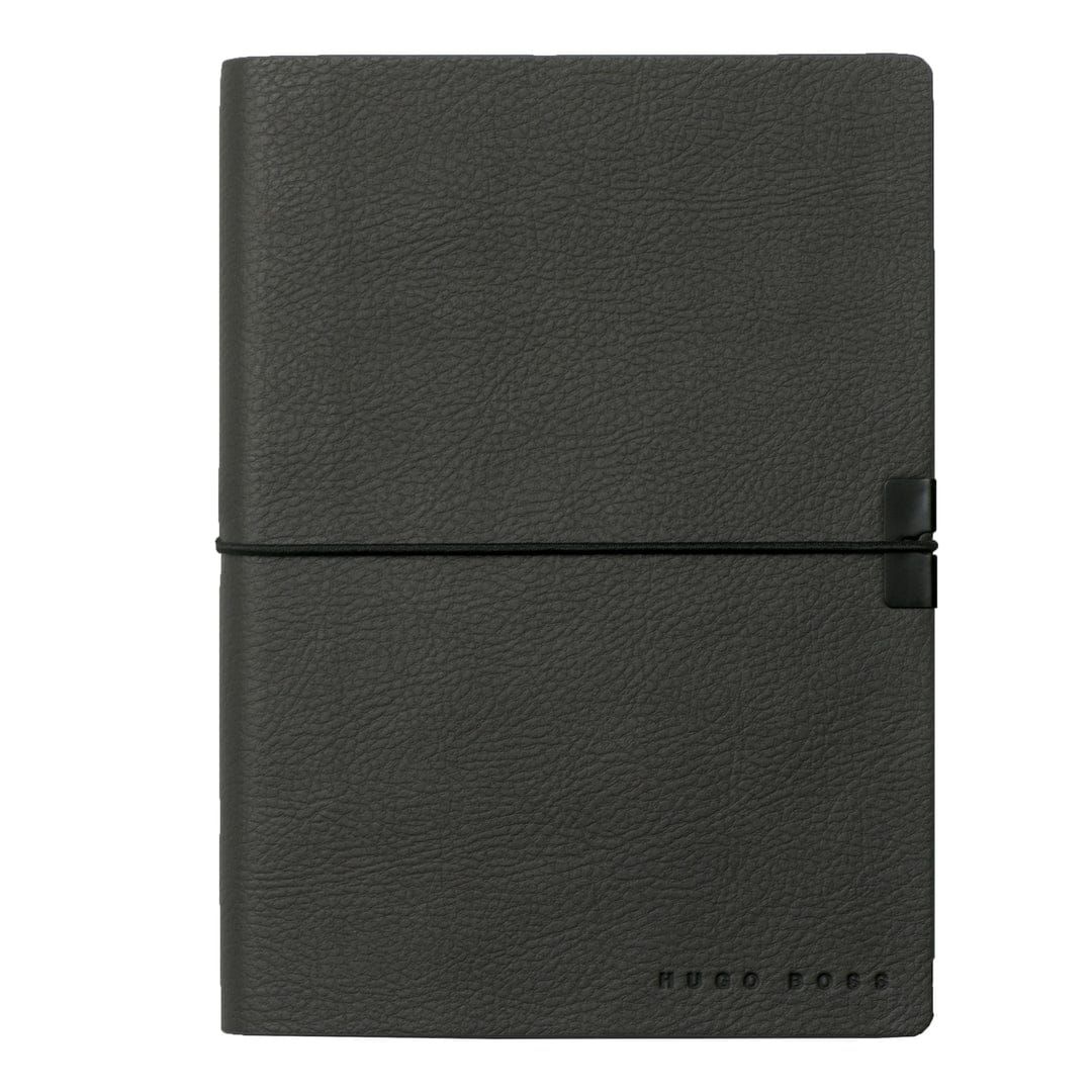 Hugo Boss Storyline A6 Notebook in dark grey
