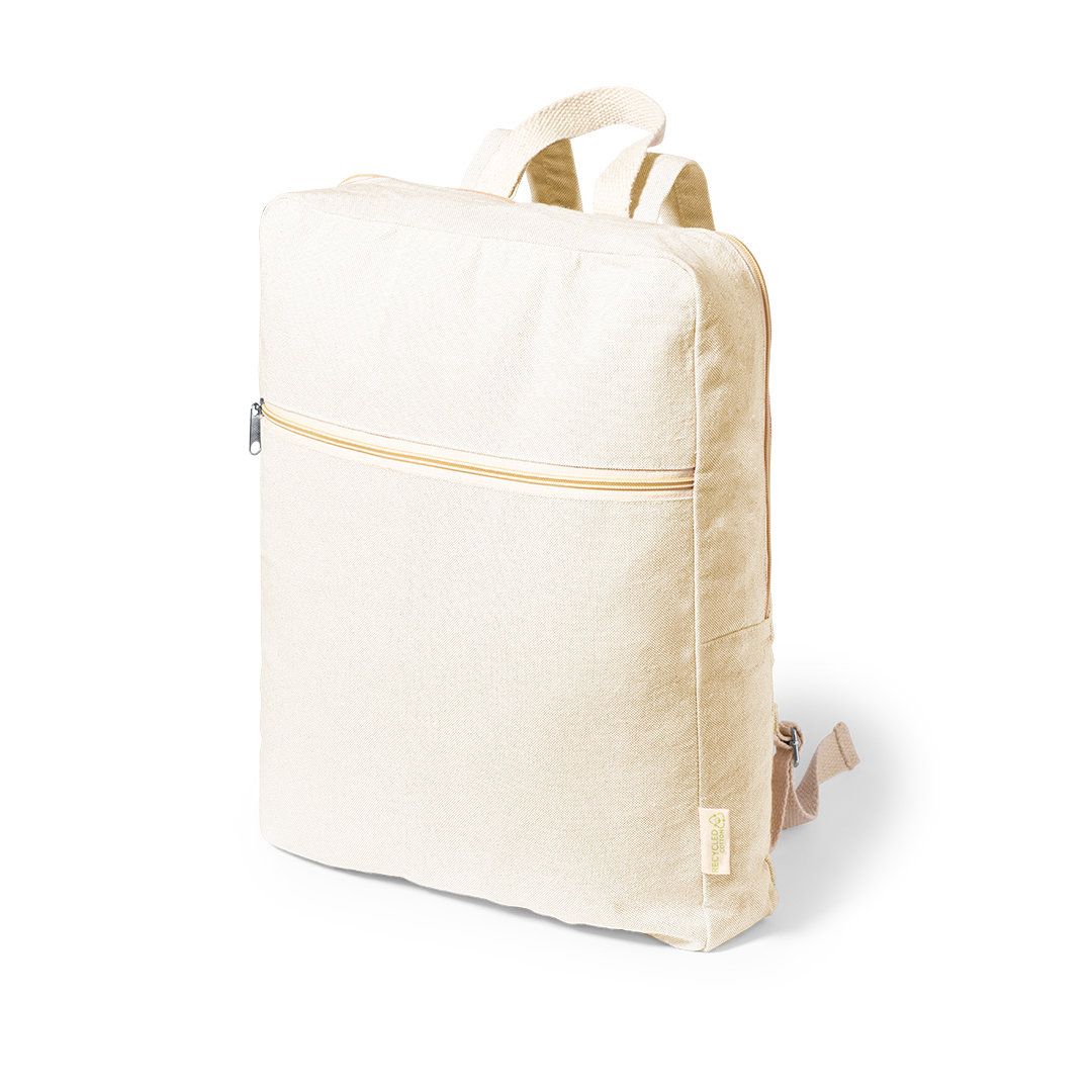 Plain black square backpack from the "SEVENDAYZ PACK" book