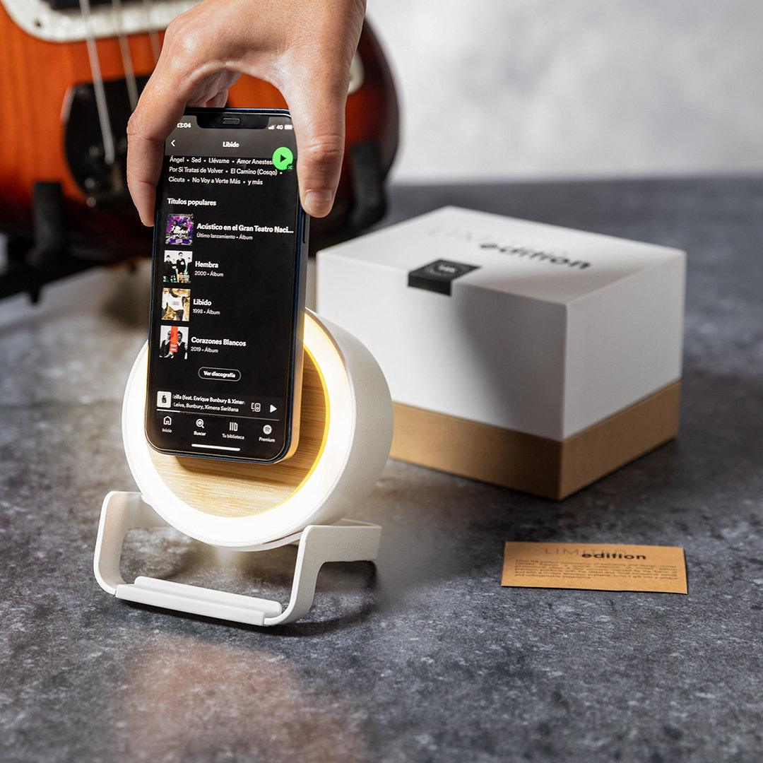 Bluetooth speaker and wireless charger