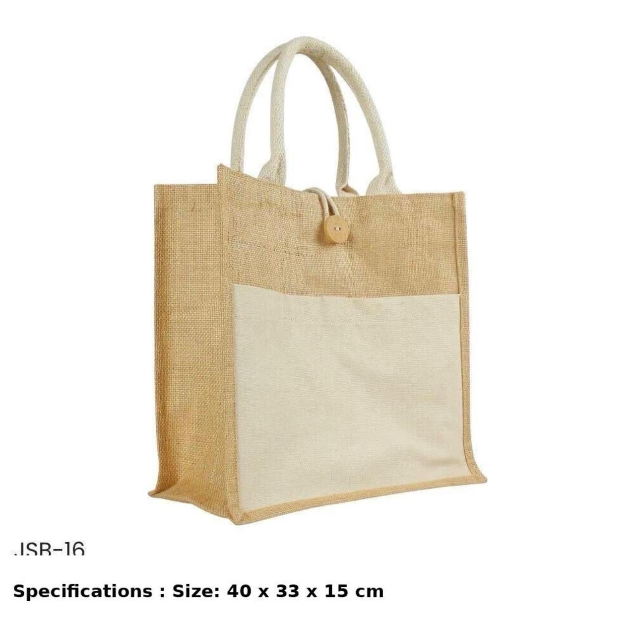 Promotional Shoulder Bag – Jute and Cotton