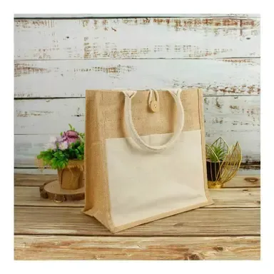 Promotional Shoulder Bag – Jute and Cotton