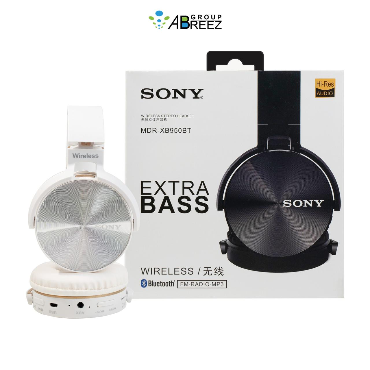 Wireless on-ear headphones, similar in design to Sony extra