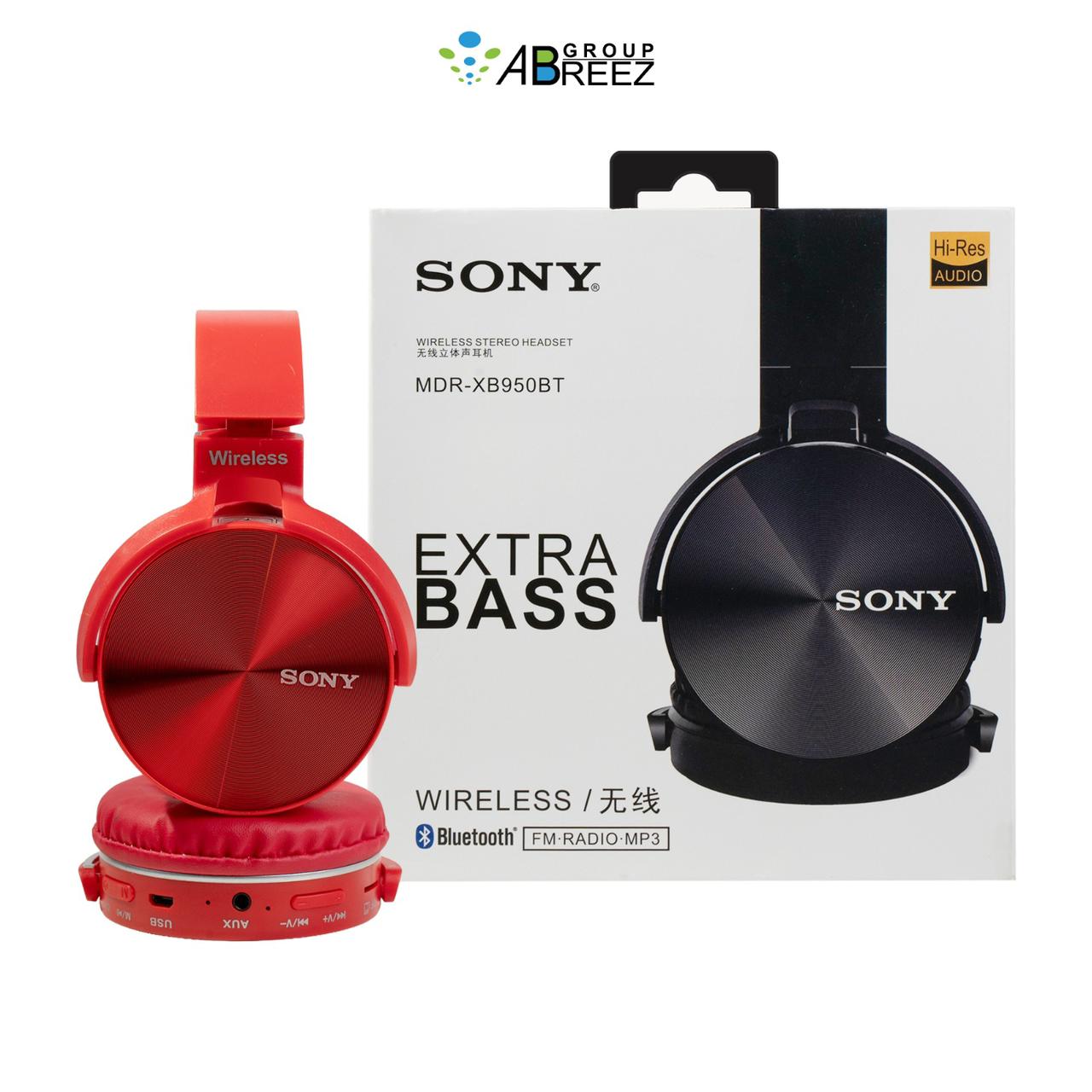 Wireless on-ear headphones, similar in design to Sony extra