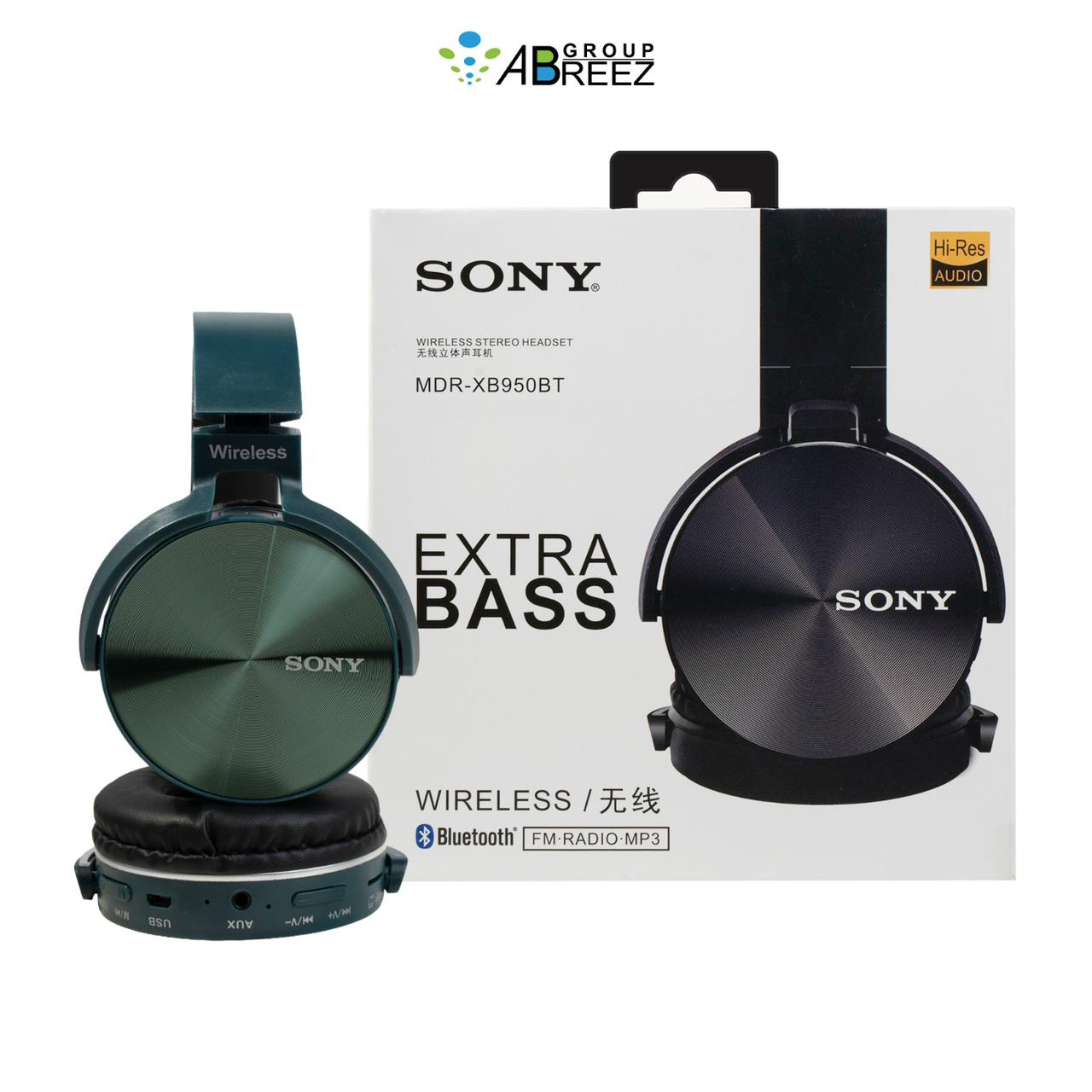 Wireless on-ear headphones, similar in design to Sony extra