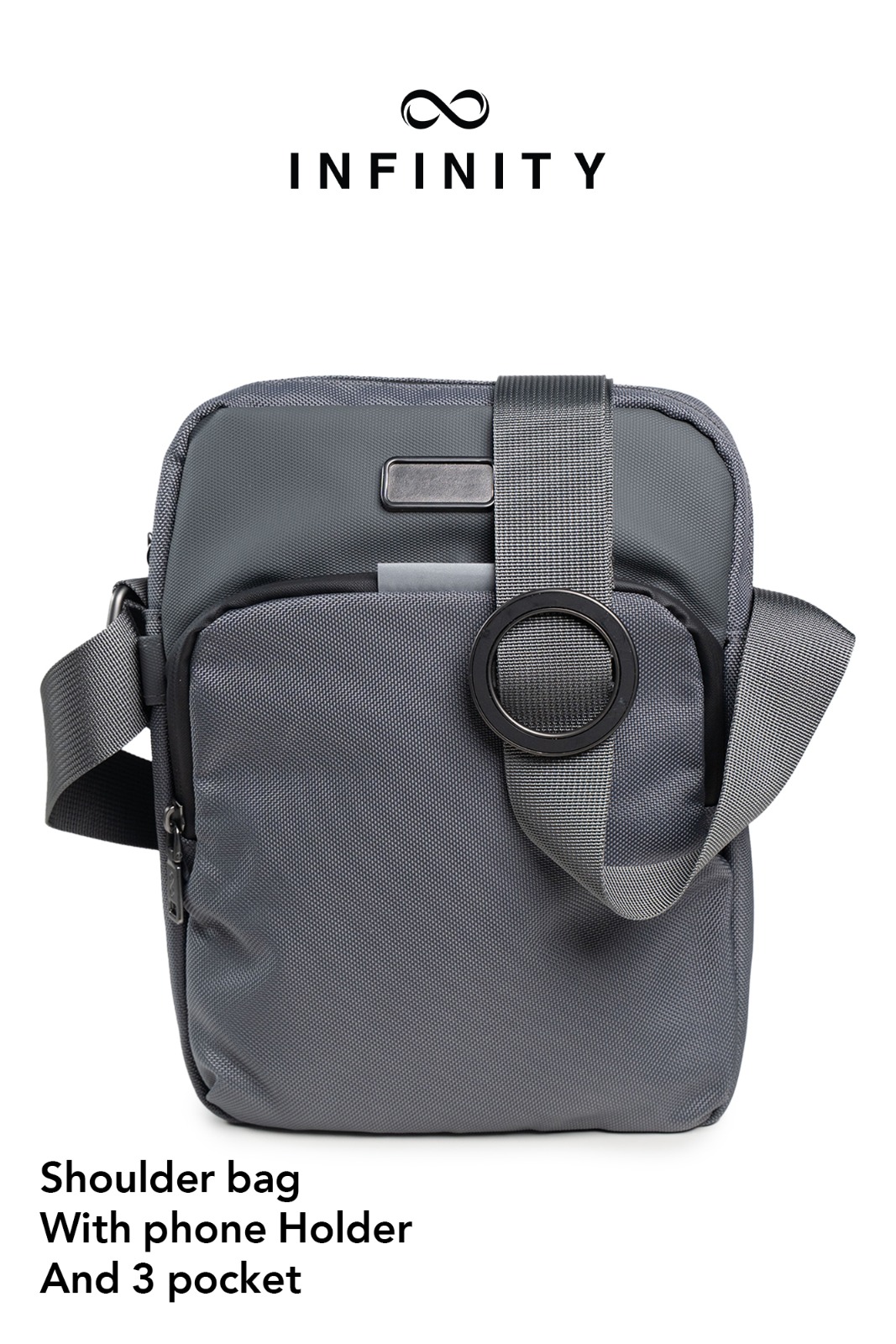 Tumi Alpha Series Small Black Crossbody Bag