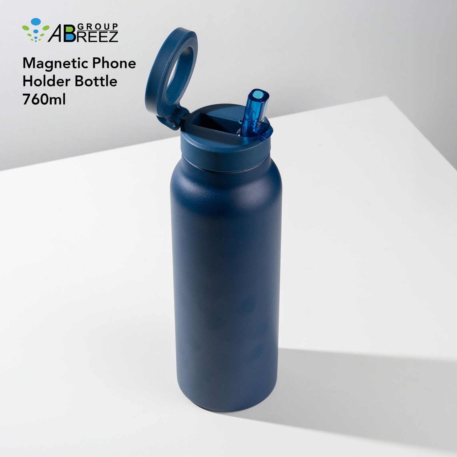 Ringo Pro Stainless Steel Water Bottle with a Built-in