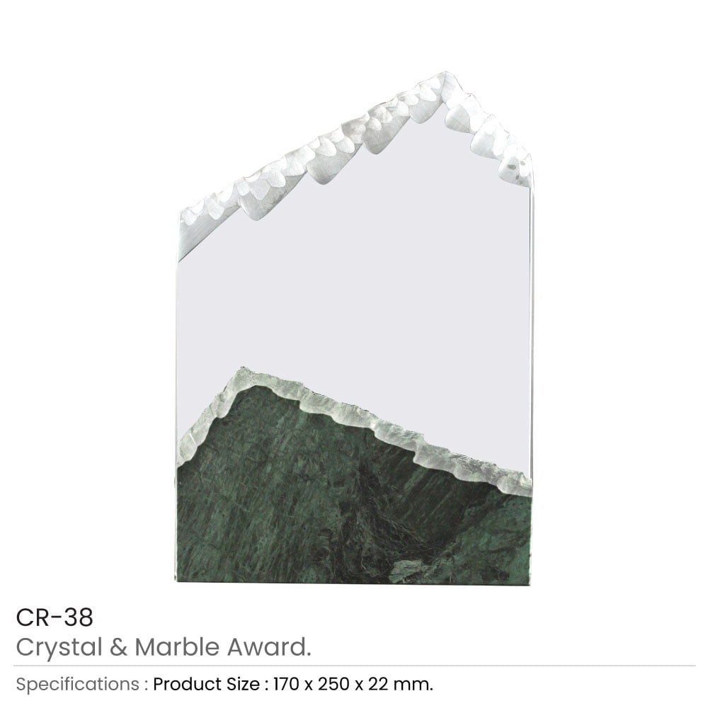 This Aaward Is a Mountain-shaped Trophy Crafted