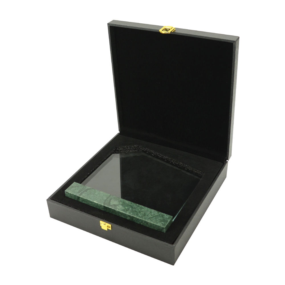 This Aaward Is a Mountain-shaped Trophy Crafted