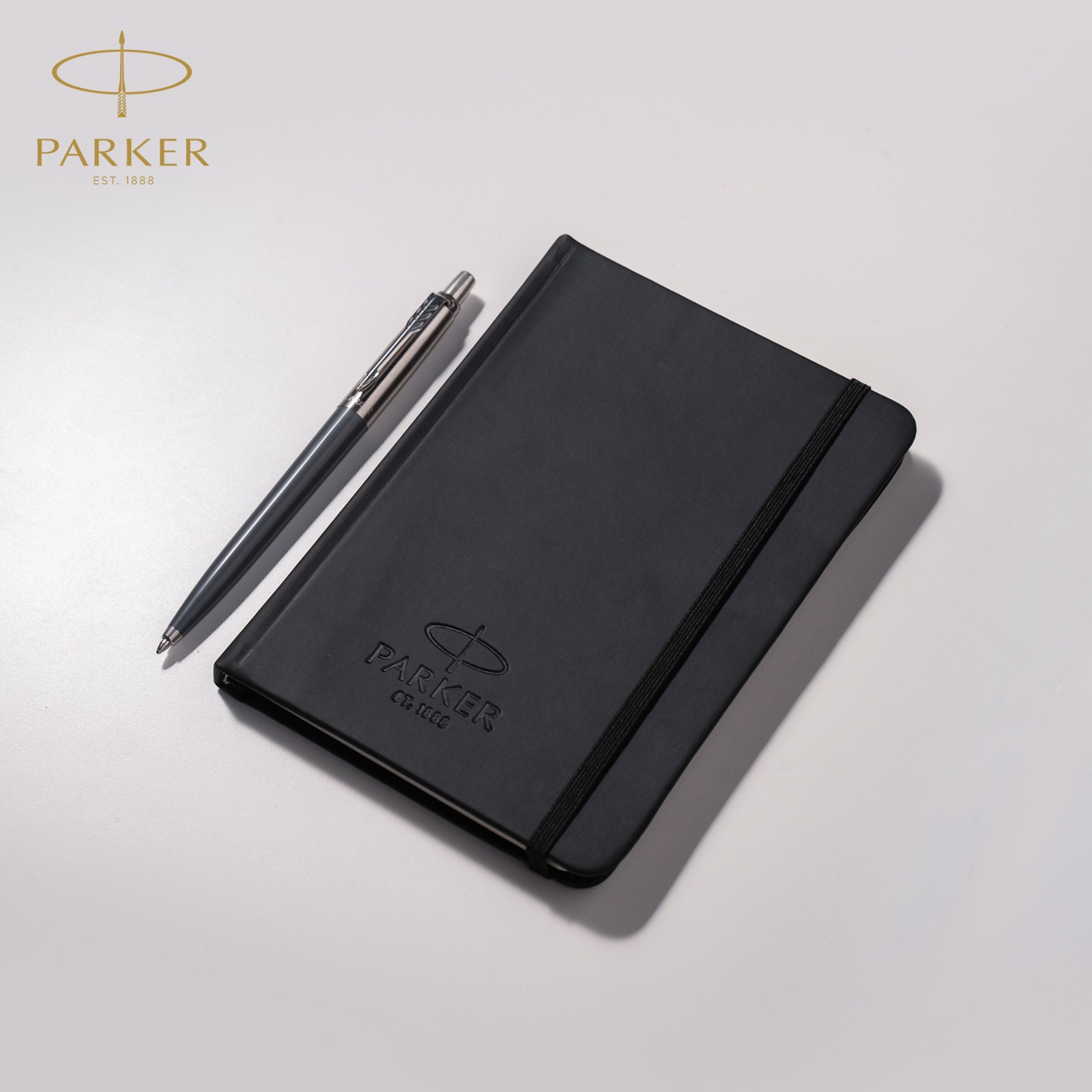 Features a Matte Black Parker Jotter XL Ballpoint Pen