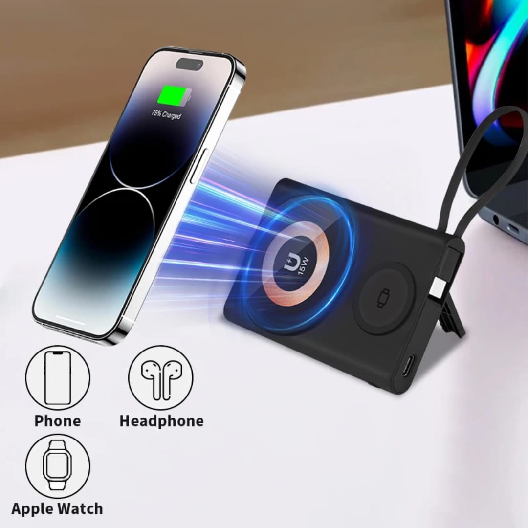 Mi Portable Magnetic PowerBank with a 10,000mAh Capacity