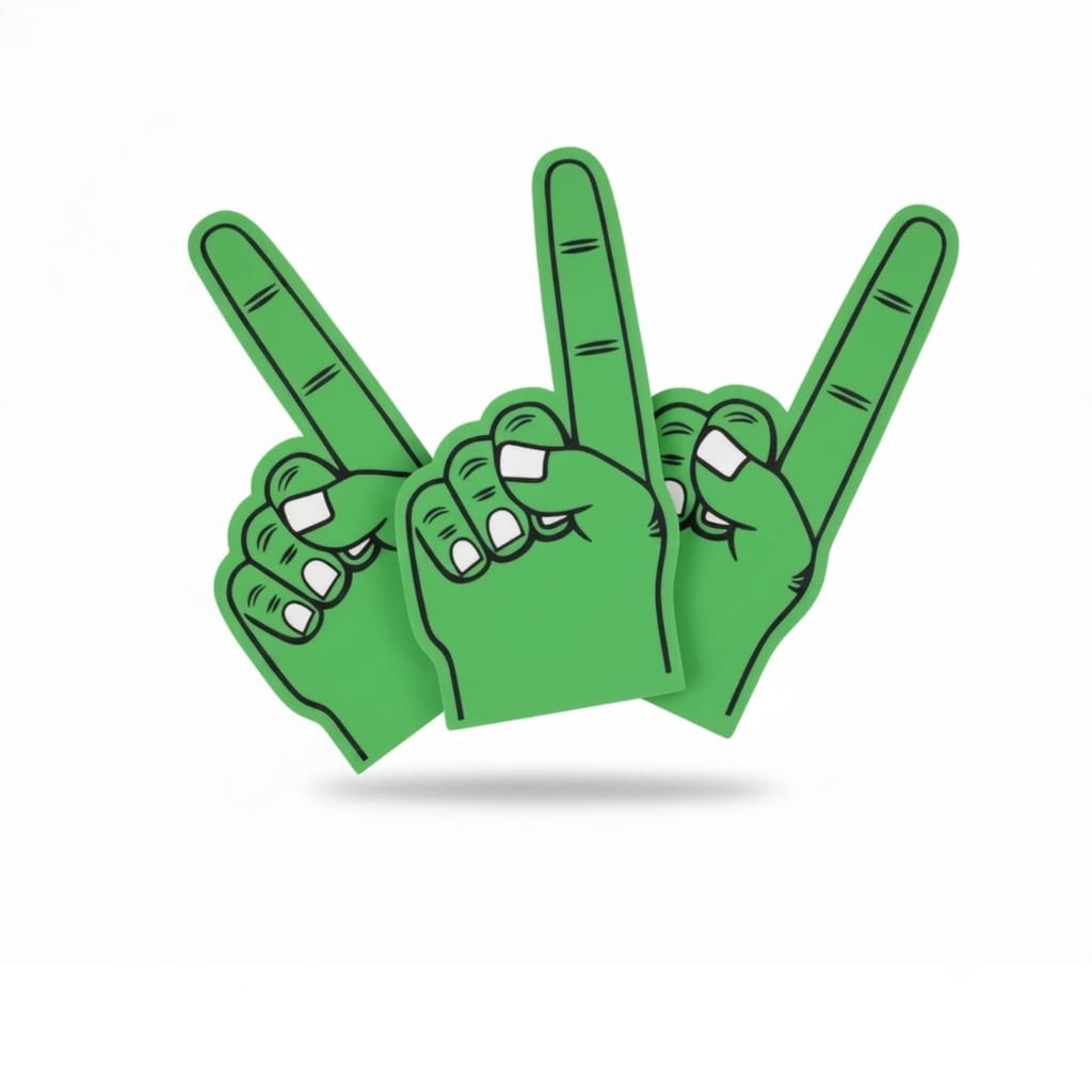 Fanly Cheering Hand Made From EVA Foam, Commonly Used
