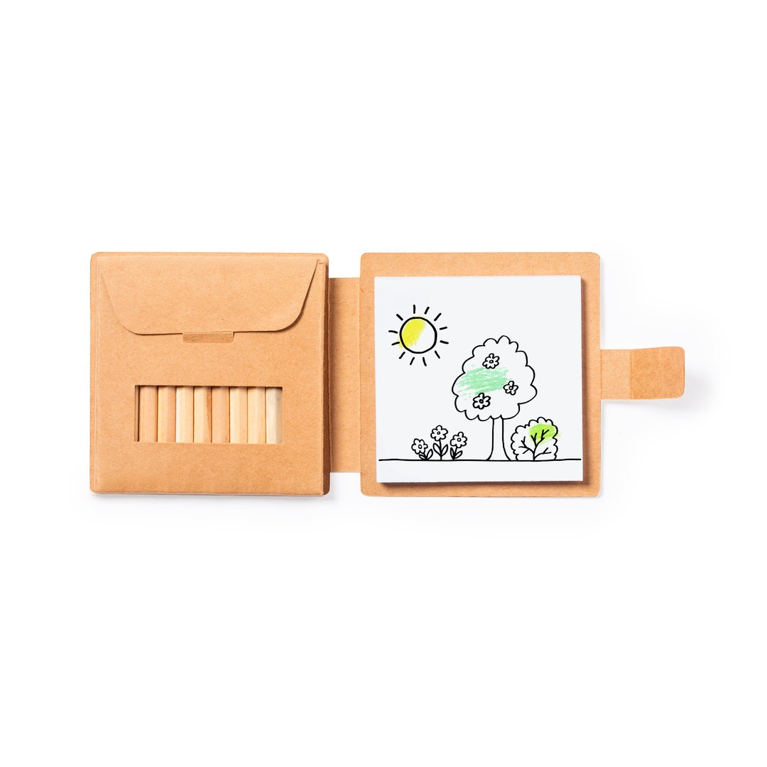Bow & Ribbon Colouring Set Features a Recycled Cardboard