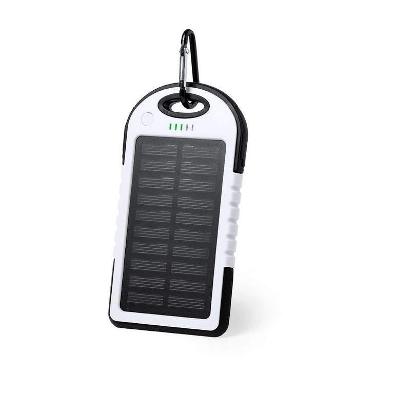 4000mAh solar power bank, often sold as a promotional item