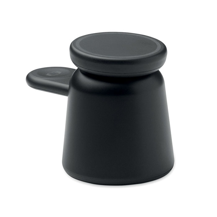 SIMPA 3-in-1 wireless charger with a sleek black ABS