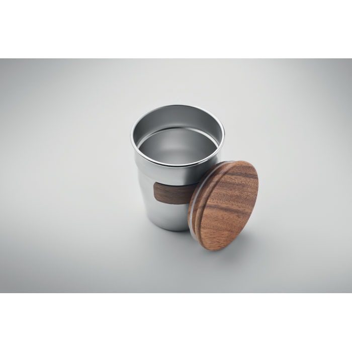 MidOcean Walnut 350ml Tumbler Features a Matte Black Finish