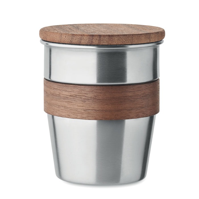 MidOcean Walnut 350ml Tumbler Features a Matte Black Finish