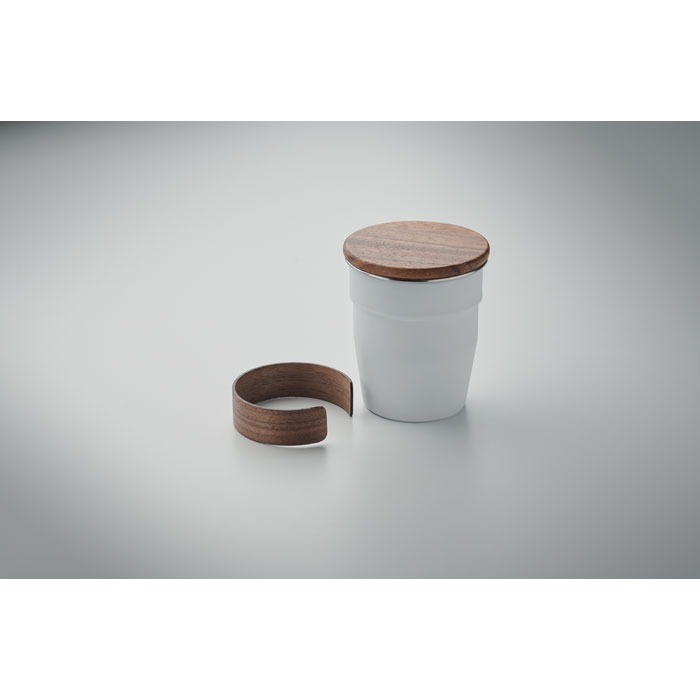 MidOcean Walnut 350ml Tumbler Features a Matte Black Finish