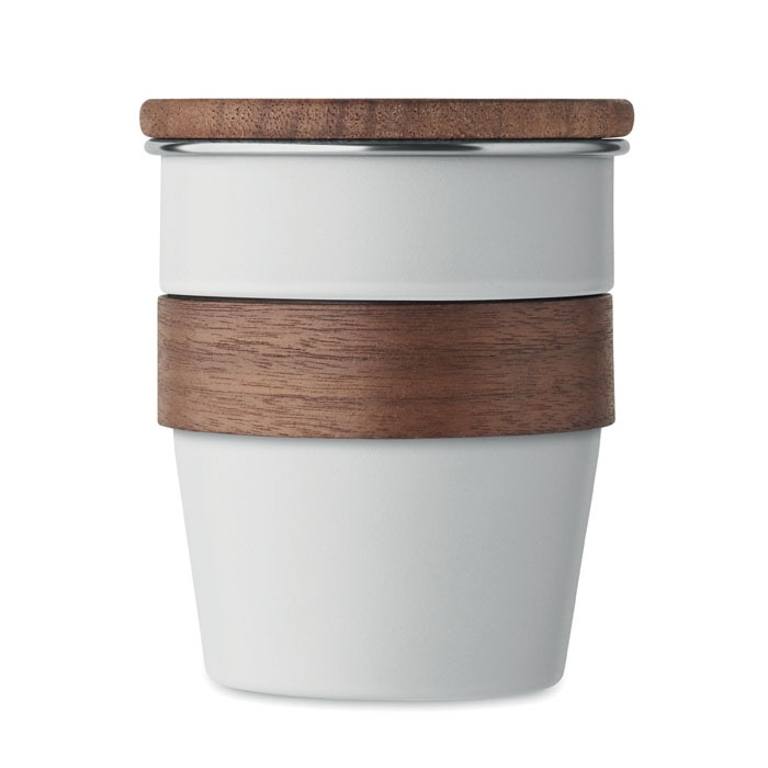 MidOcean Walnut 350ml Tumbler Features a Matte Black Finish