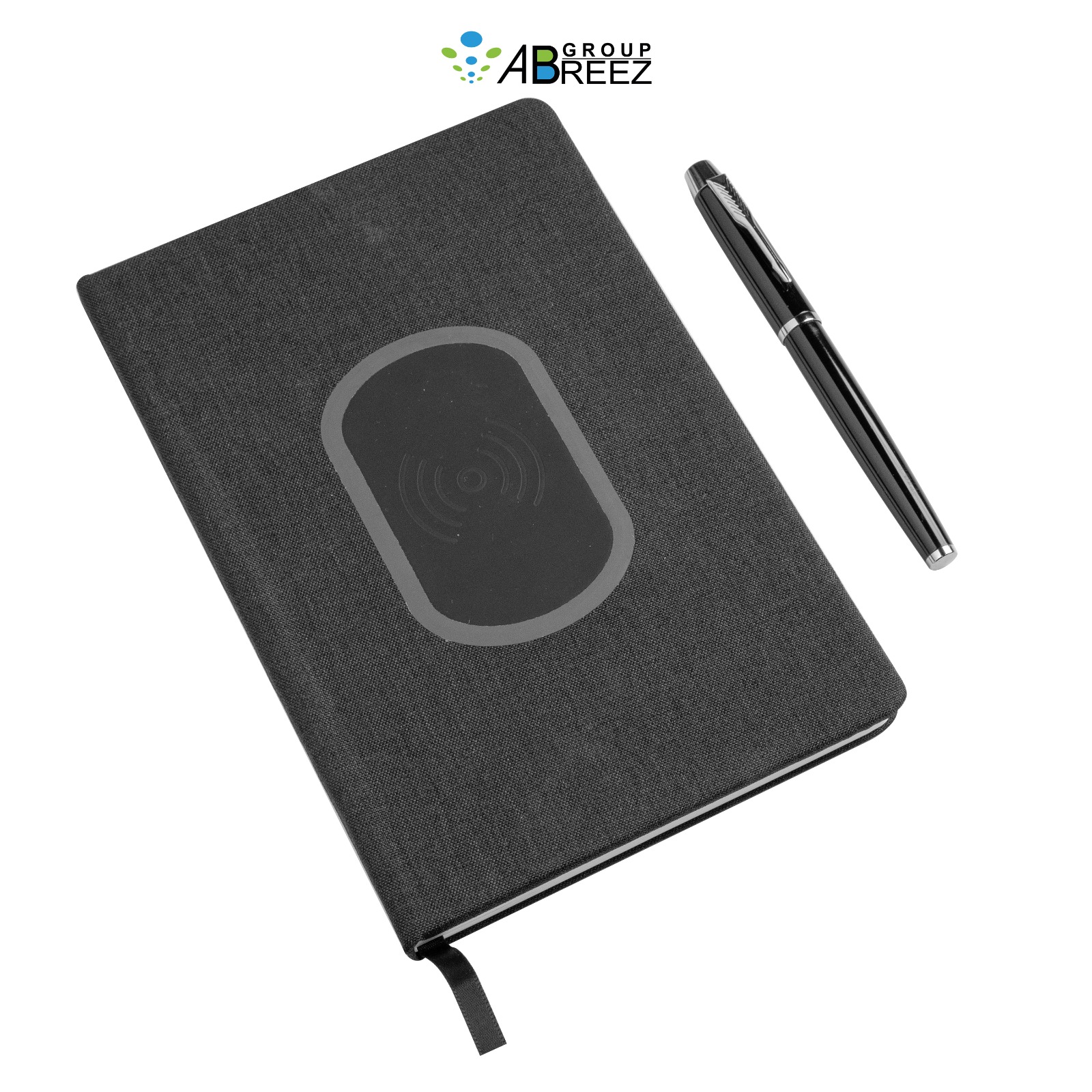 Kevant Wireless Charger Notepad Featuring a Durable 300D