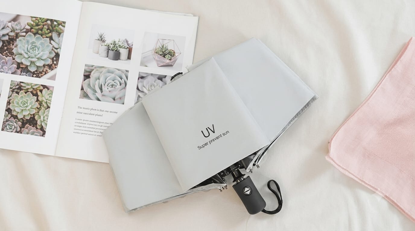 Automatic Umbrella, Windproof Travel Umbrella for Rain