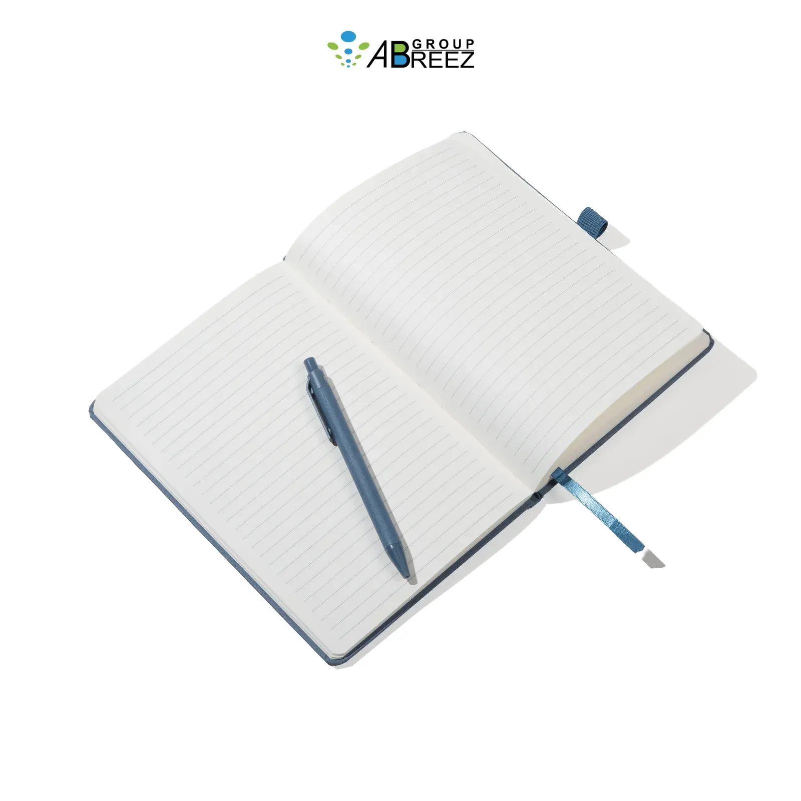 Lavender Paper A5 Blue Notebook and Pen Gift Set