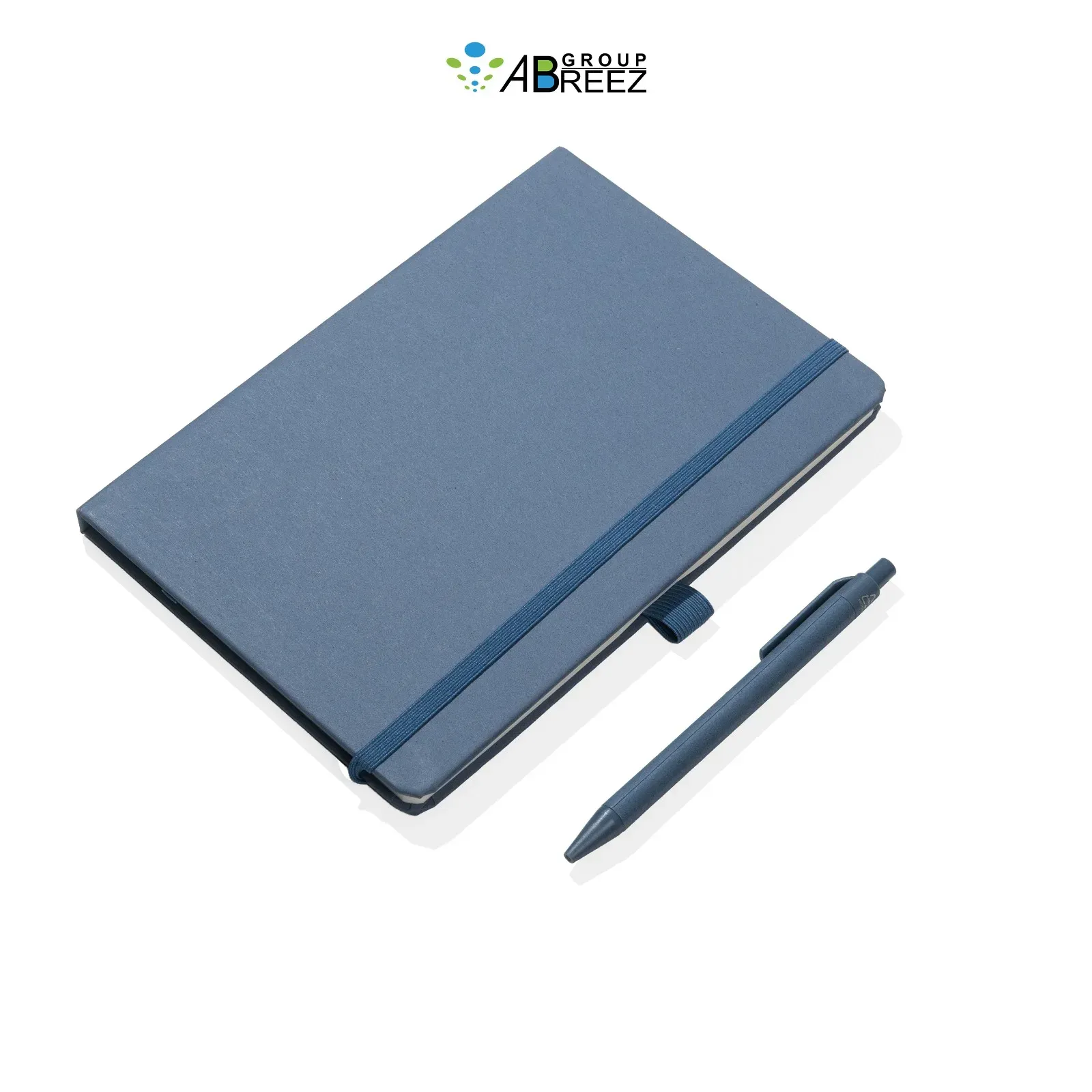 Lavender Paper A5 Blue Notebook and Pen Gift Set
