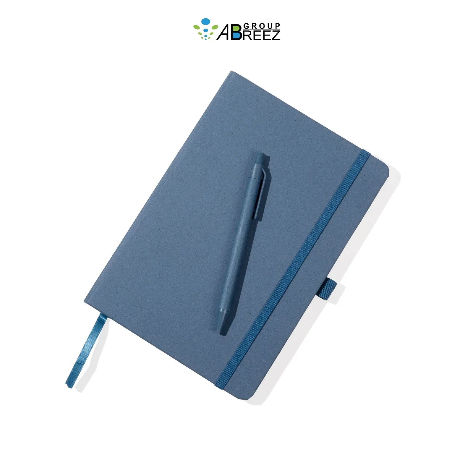 Lavender Paper A5 Blue Notebook and Pen Gift Set