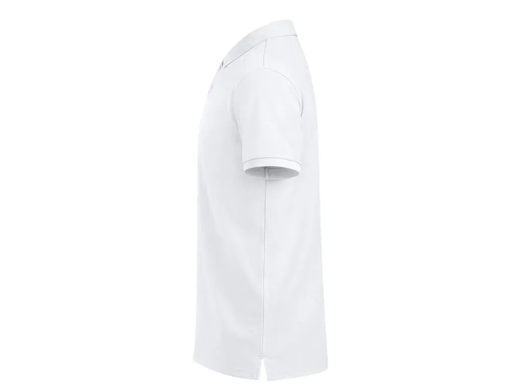 Koupan Adult White Polo Shirt