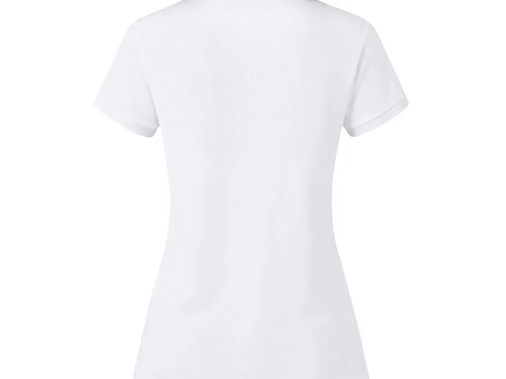 Koupan Women White Polo Shirt