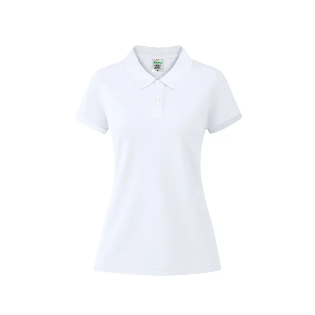 WPS180 Women White Polo Shirt "keya"