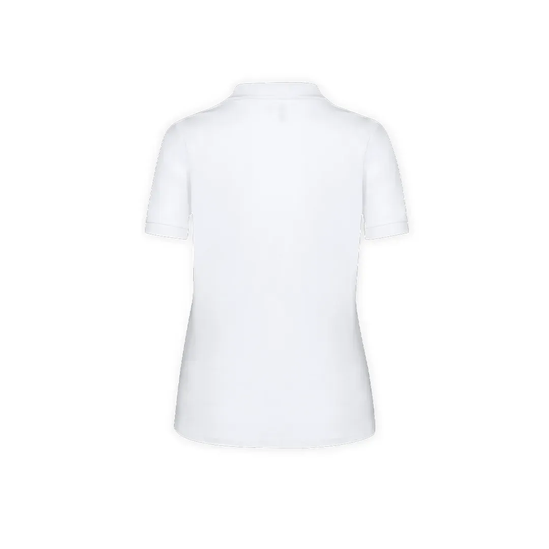 WPS180 Women White Polo Shirt "keya"