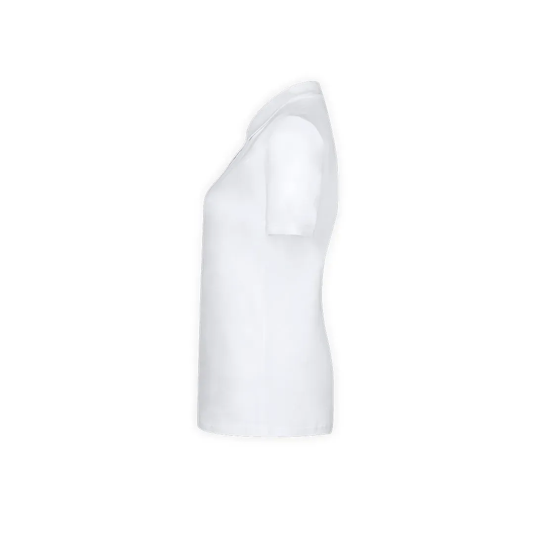 WPS180 Women White Polo Shirt "keya"
