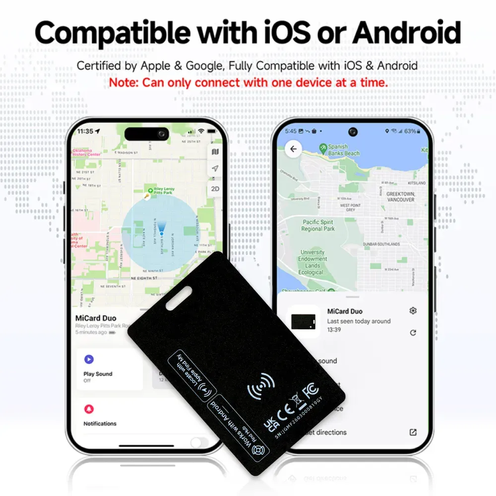 GPS Tracker, Air Tags, Anti-Loss & Digital NFC Business Card