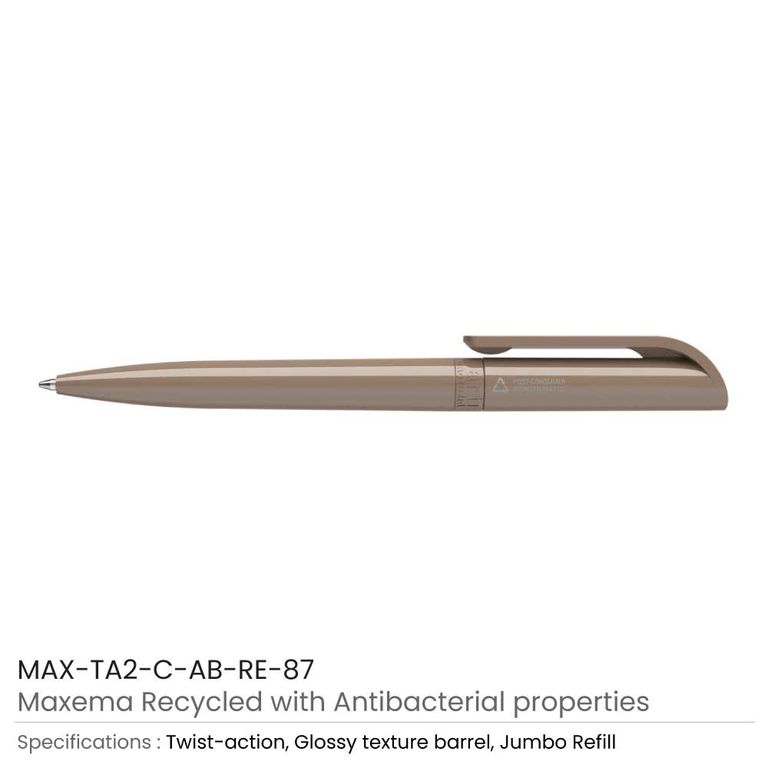 Maxema Antibacterial Recycled Ball Pen