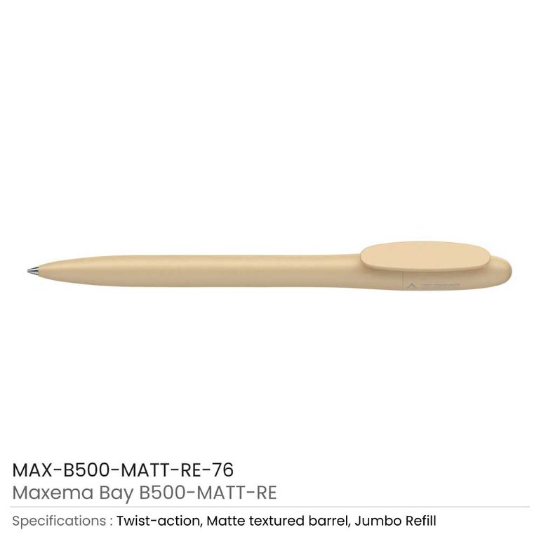 Maxema Bay Recycled Pens – Sustainable Custom Branded