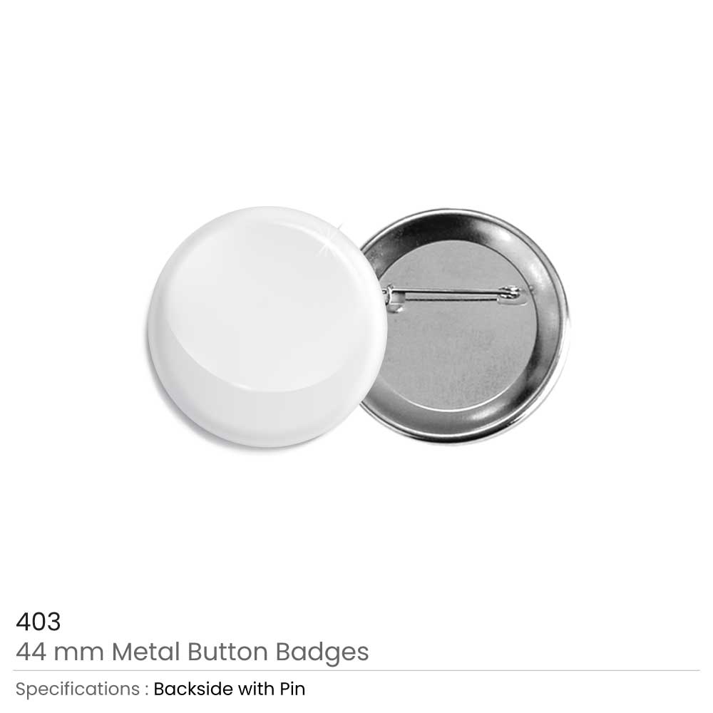 American Flag Button Badge